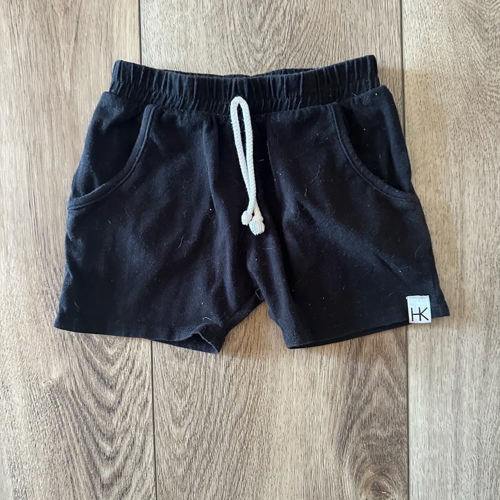 Haven + Ko Black Shorts